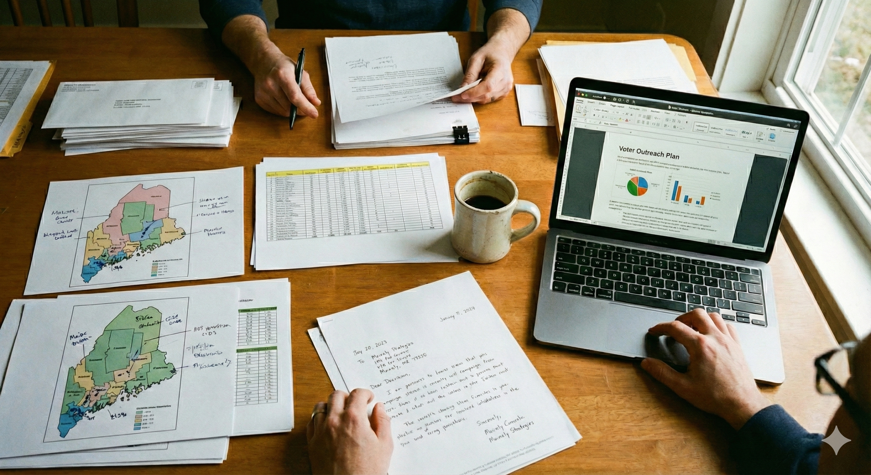 Campaign operations and strategic planning materials